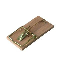 BROS Łapka na myszy drewniana