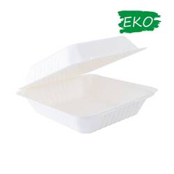 ENJOY&BE ECO Menu Box niedzielony z trz. c. 50 szt