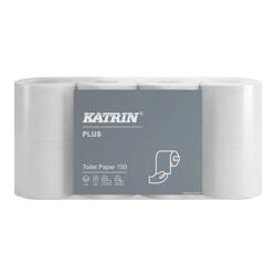 KATRIN Plus Papier toaletowy 150/3W 8 szt. biały