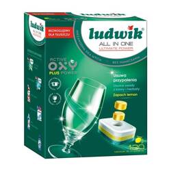 LUDWIK Tabletki do zmywarek All in One 120 szt.