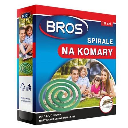 BROS Spirale na komary 10 szt.