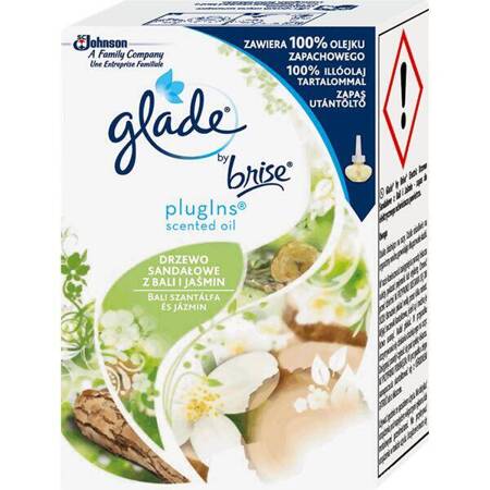 GLADE E. Odświeżacz Drzewo sandałowe 20ml zapas