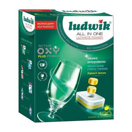 LUDWIK Tabletki do zmywarek All in One 120 szt.