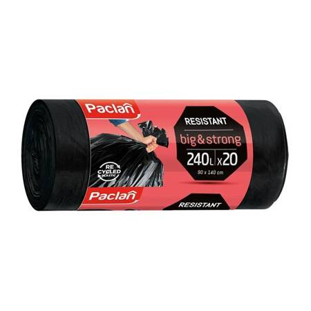 PACLAN Worki Big&Strong 90x140 240L/20 szt. czarne