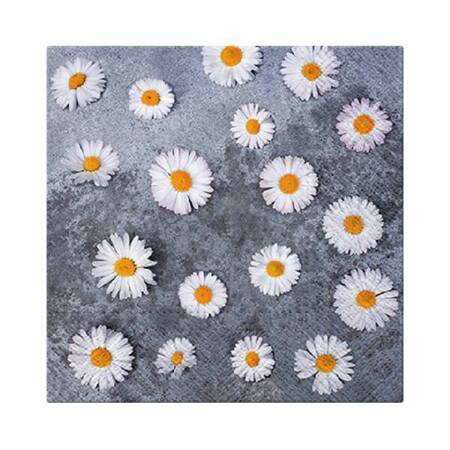 Serwetki Daisies Love 33x33cm 3W 20 szt.